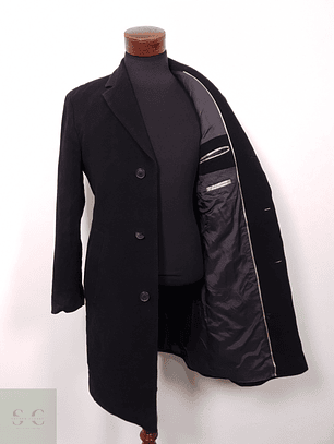 Abrigo Hombre Hugo Boss 70 lana virgen 10 cashmere Talla M