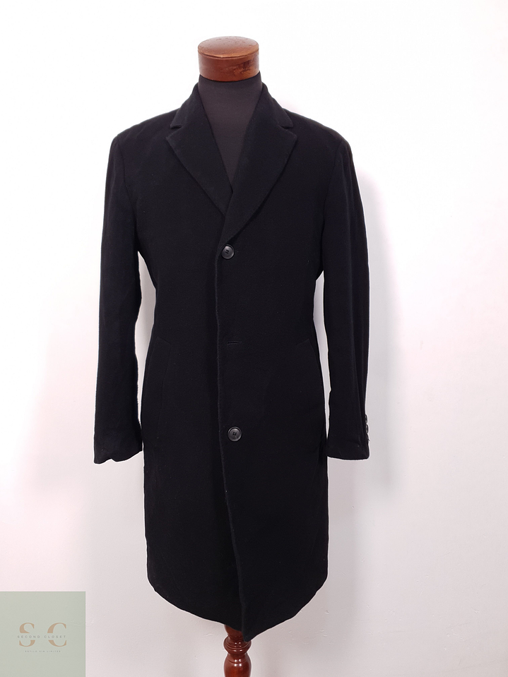 Abrigo Hombre Hugo Boss 70 lana virgen 10 cashmere Talla M 5
