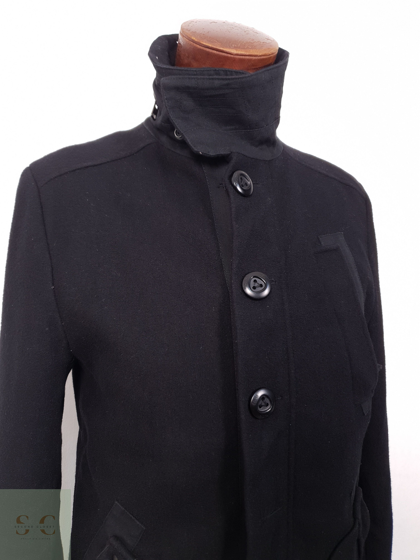 Abrigo Hombre Jack & Jones 60 lana Talla M 6