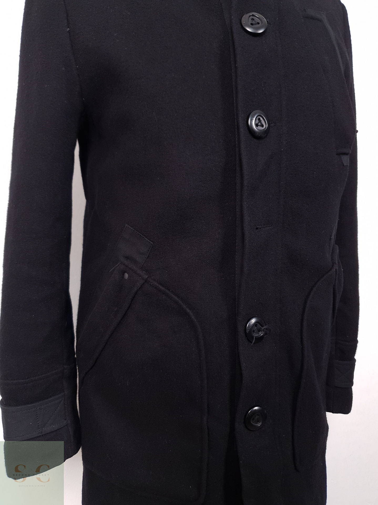 Abrigo Hombre Jack & Jones 60 lana Talla M 10