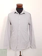 Camisa Hombre Primark Gris Liso Talla L SLIM - Miniatura 1