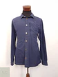 Camisa Hombre Luft Azul XL Liso Boton Dorado Talla XL - Miniatura 1
