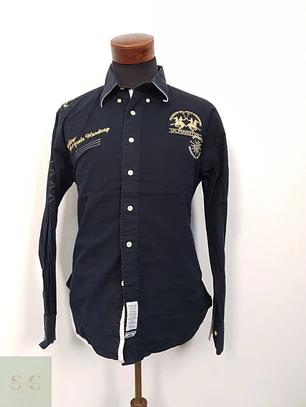 Camisa Hombre La Martina Azul Talla XL