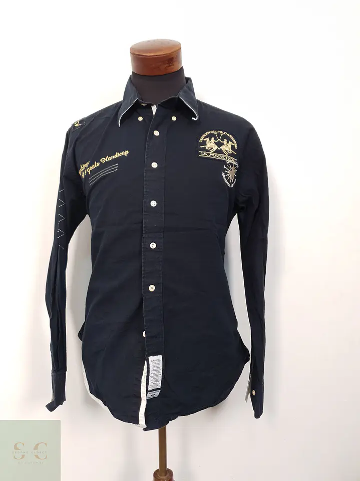 Camisa Hombre La Martina Azul Talla XL 1