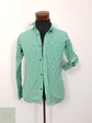 Camisa Hombre Isar Trachten Verde Microcuadros Talla XS - Miniatura 1