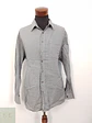 Camisa Hombre Vintage Gris Microcuadros Talla XXL - Miniatura 1