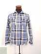 Camisa Hombre Vintage Cloth Azul Cuadros Talla S - Miniatura 1