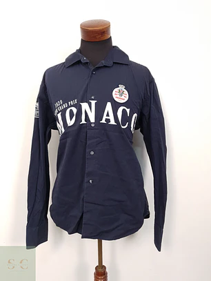 Camisa Hombre McGregor Azul Liso Letras Talla XXL