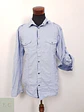 Camisa Hombre Jack & Jones Celeste Rayas Talla XXL - Miniatura 1