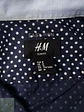 Camisa Hombre H&M Azul Lunares Talla M - Miniatura 3