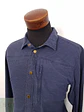 Camisa Hombre Luft Azul XL Liso Boton Dorado Talla XL - Miniatura 2