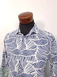 Camisa Hombre Riley Celeste Hojas Talla L - Miniatura 3