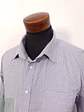 Camisa Hombre Canda Violeta Microcuadros Talla XXL - Miniatura 2