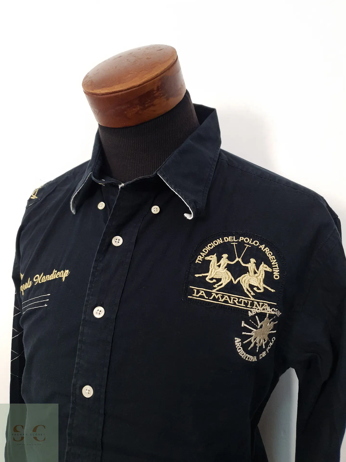 Camisa Hombre La Martina Azul Talla XL 2