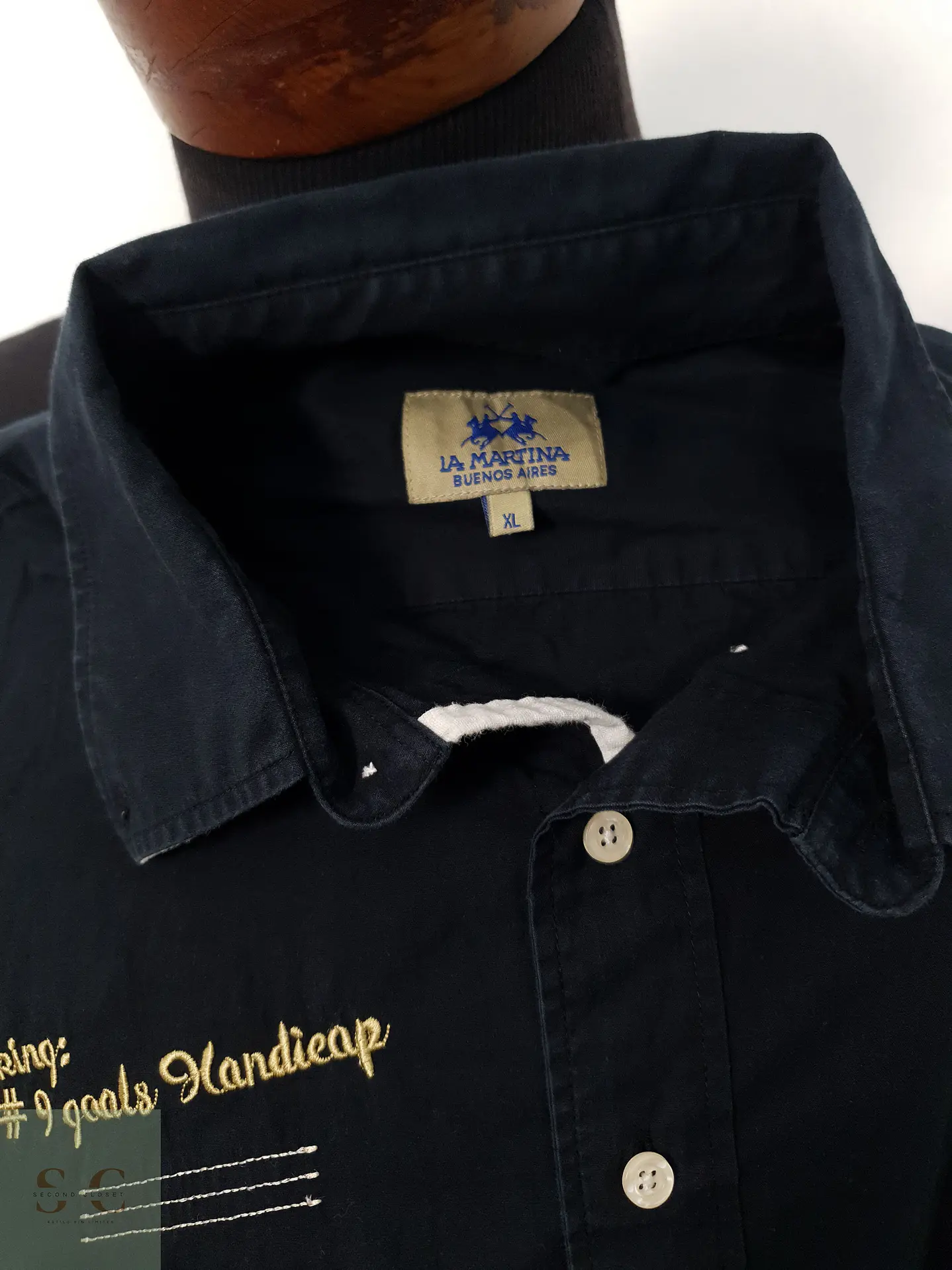 Camisa Hombre La Martina Azul Talla XL 3