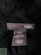 Camisa Hombre H&M Negro Lisa Talla M - Miniatura 3