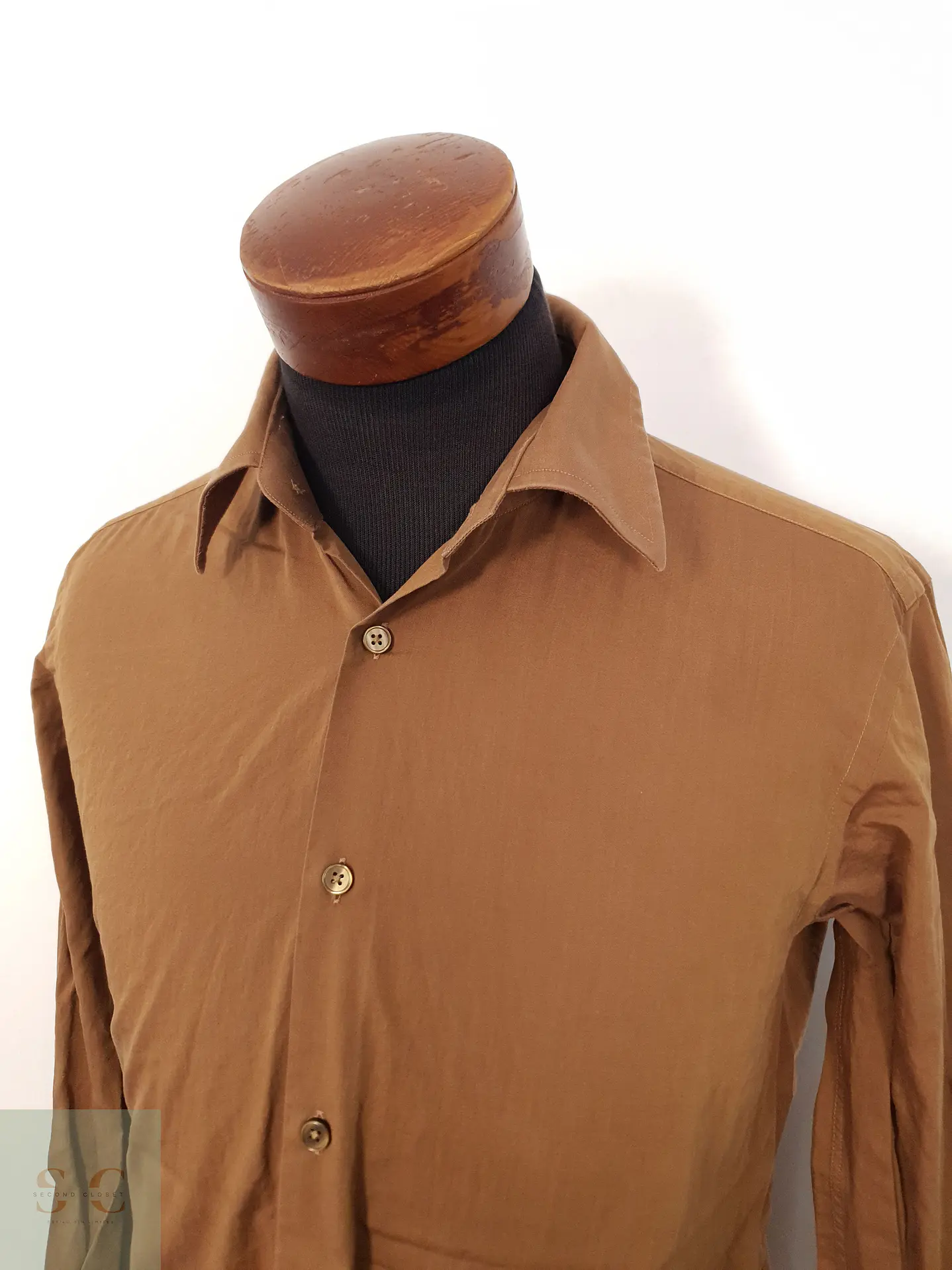Camisa Hombre Hugo Boss Café Lisa Talla M 3