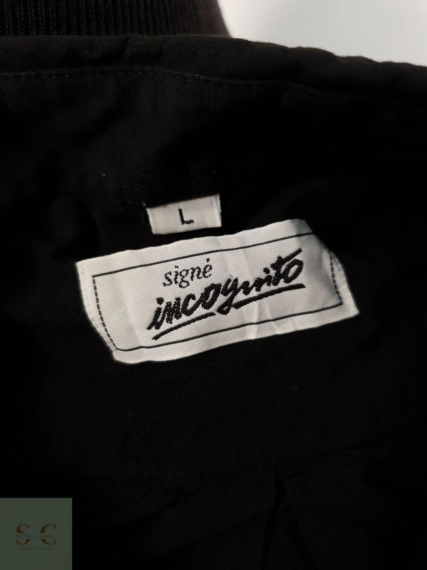 Camisa Hombre Vintage Negro Talla L 3