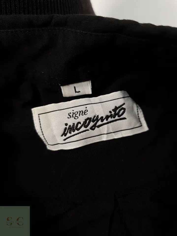 Camisa Hombre Vintage Negro Talla L 3