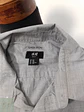 Camisa Hombre H&M Gris Liso Talla XXL - Miniatura 2