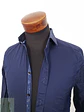 Camisa Hombre Olymp Azul Liso Talla M SLIM - Miniatura 3