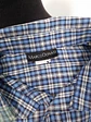 Camisa Hombre Marco Donati Azul Celeste Cuadros Talla M - Miniatura 2