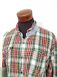 Camisa Hombre Greystone Verde Rojo Blanco Cuadros Talla XXXL - Miniatura 3