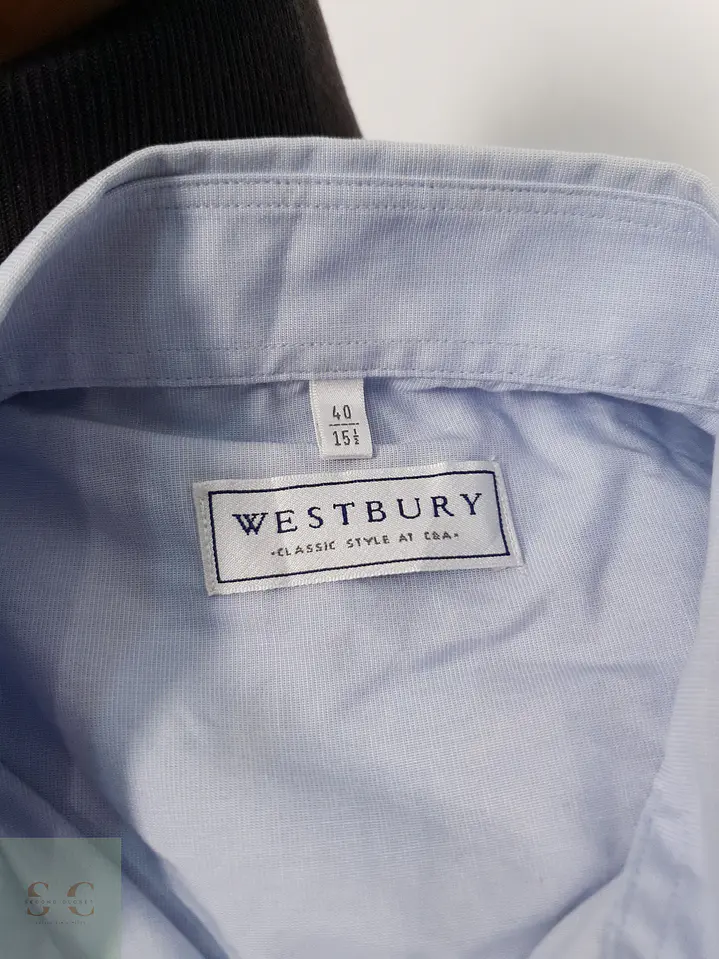Camisa Hombre Westbury Celeste Lisa Vestir Talla M 3