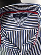 Camisa Hombre Tommy Hilfiger Azul Rayas Talla M - Miniatura 3