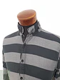 Camisa Hombre Vintage Gris Negro Talla L - Miniatura 2