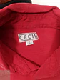 Camisa Hombre Cecil Rojo Liso Talla S (M) - Miniatura 3