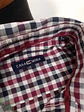 Camisa Hombre Casamoda Burdeos Azul Cuadros Talla M - Miniatura 3