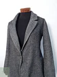 Abrigo Mujer Mezcla lana Plomo Talla M - Miniatura 4