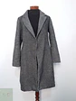 Abrigo Mujer Mezcla lana Plomo Talla M - Miniatura 1