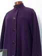 Abrigo Largo Mujer Burberrys Lana Violeta Talla ML - Miniatura 3