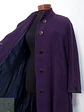 Abrigo Largo Mujer Burberrys Lana Violeta Talla ML - Miniatura 10