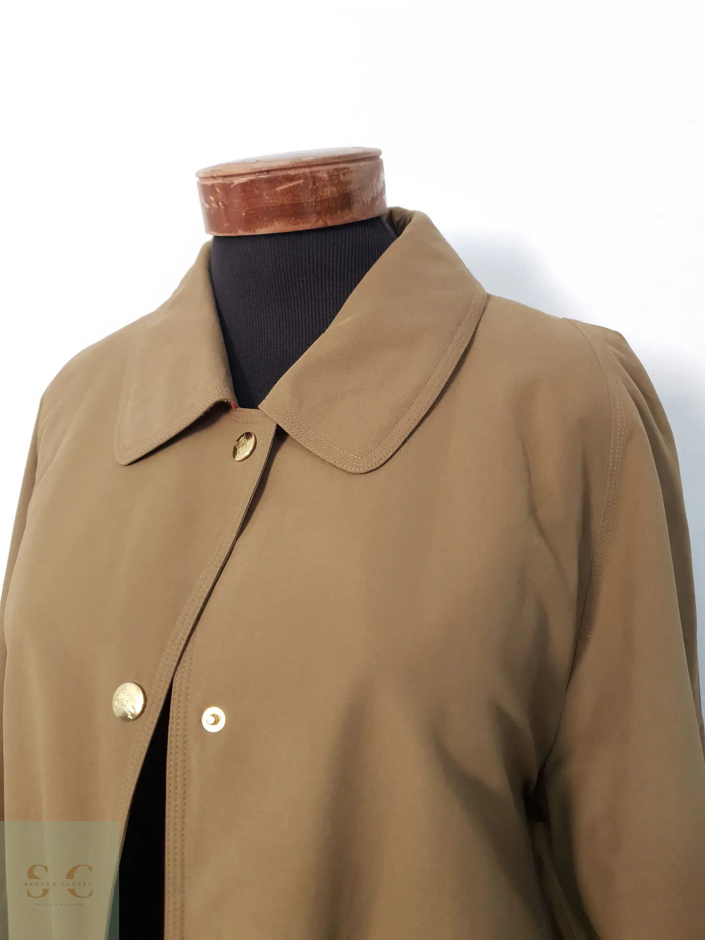 Trench Mujer Burberrys Beige Talla XXL 4