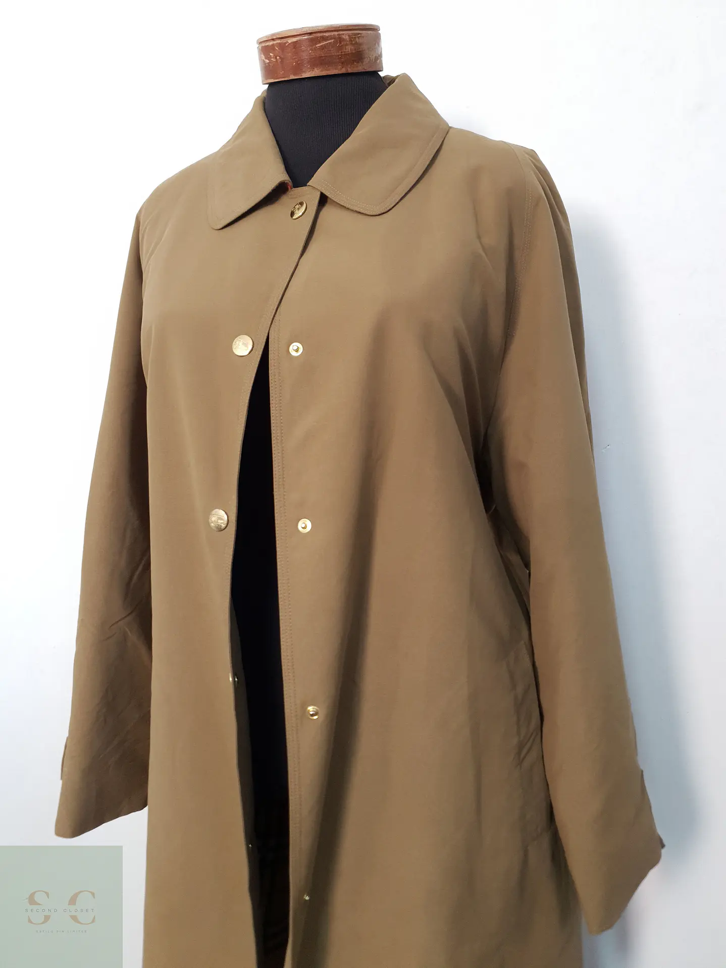 Trench Mujer Burberrys Beige Talla XXL 13