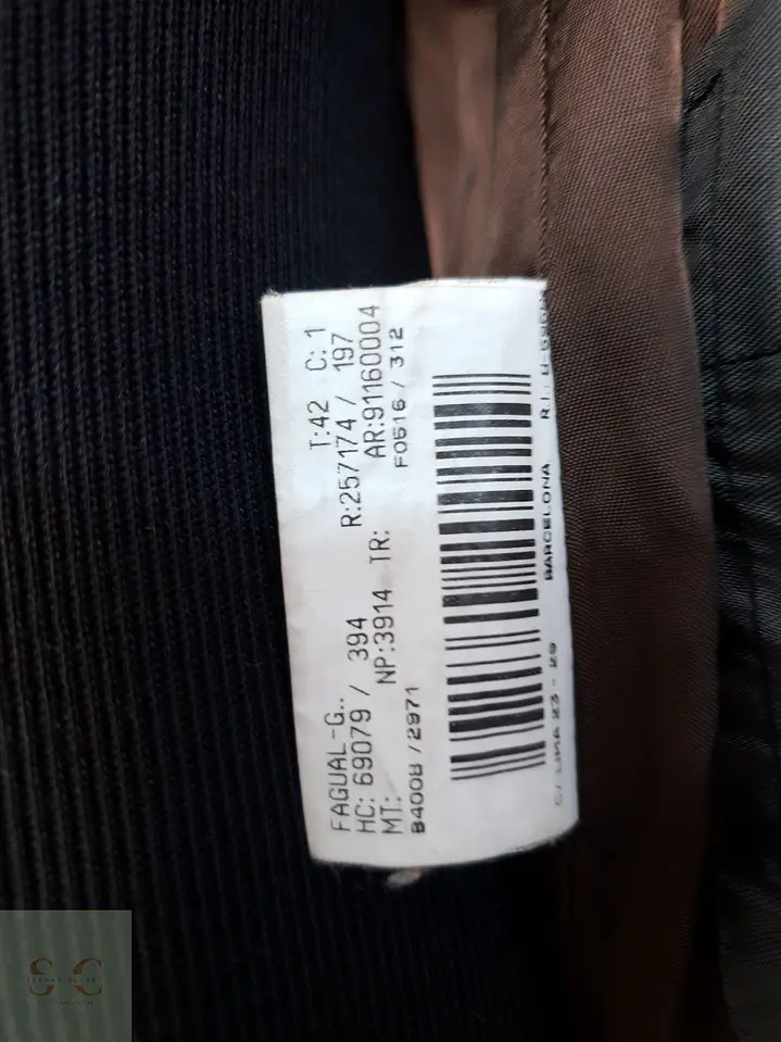 Abrigo Mujer Burberry Café Cruzado Talla ML 7