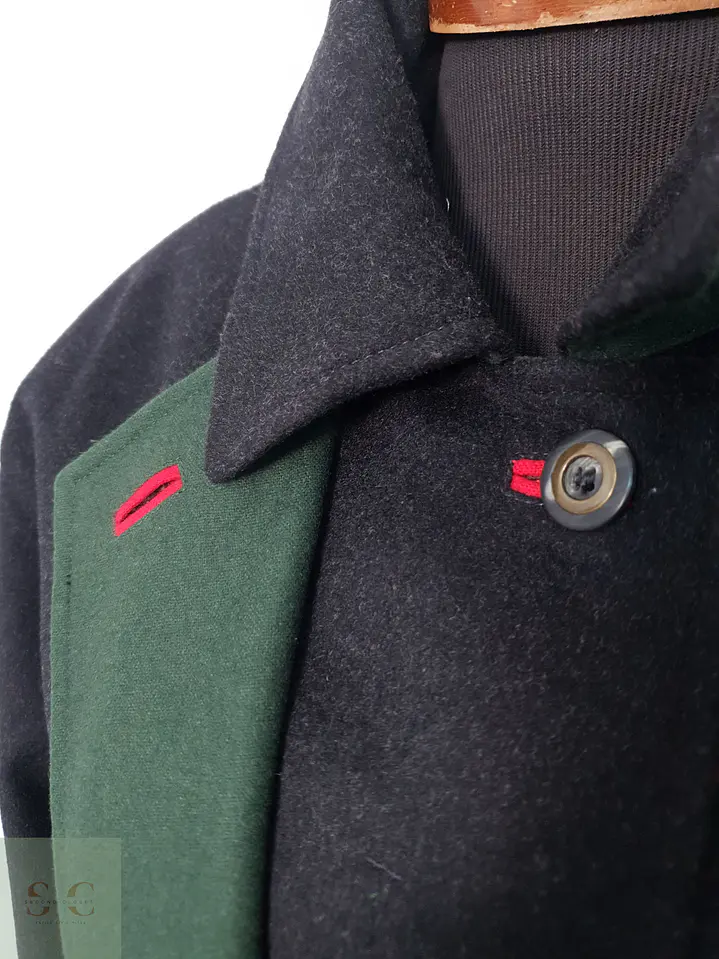 Abrigo Largo Mujer Tofana Lana Plomo Talla XL 8