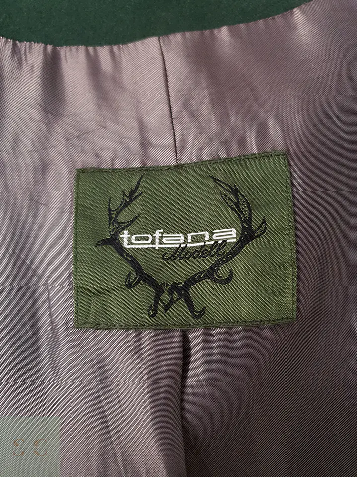 Abrigo Largo Mujer Tofana Lana Plomo Talla XL 11