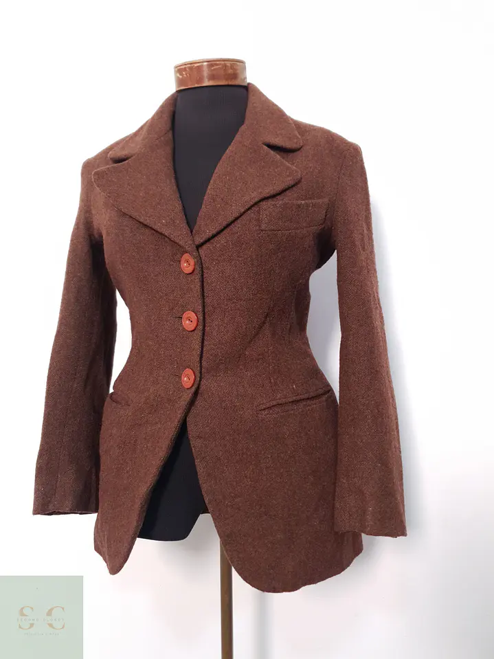 Blazer Mujer Australia Café Talla M 2