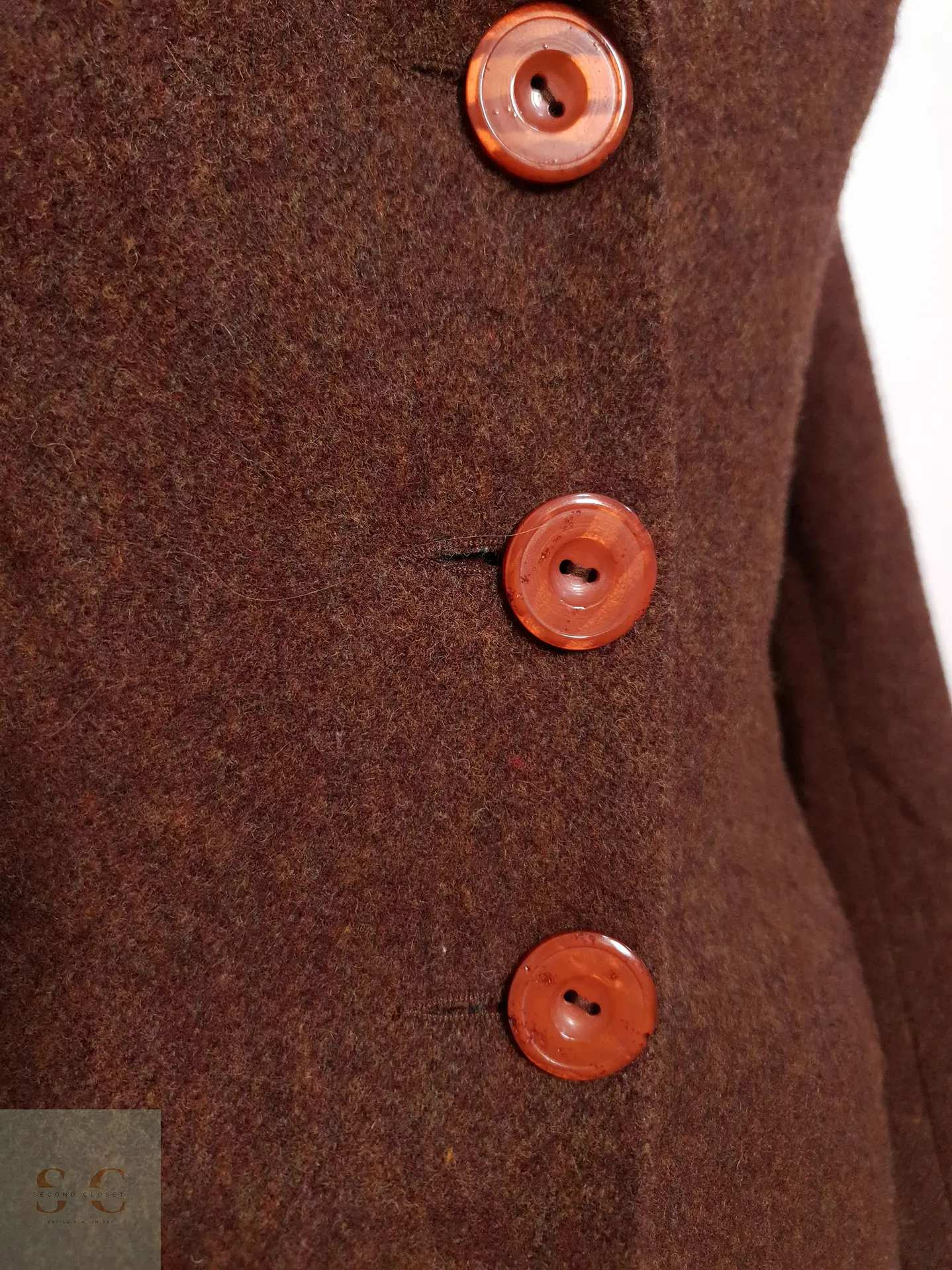 Blazer Mujer Australia Café Talla M 3