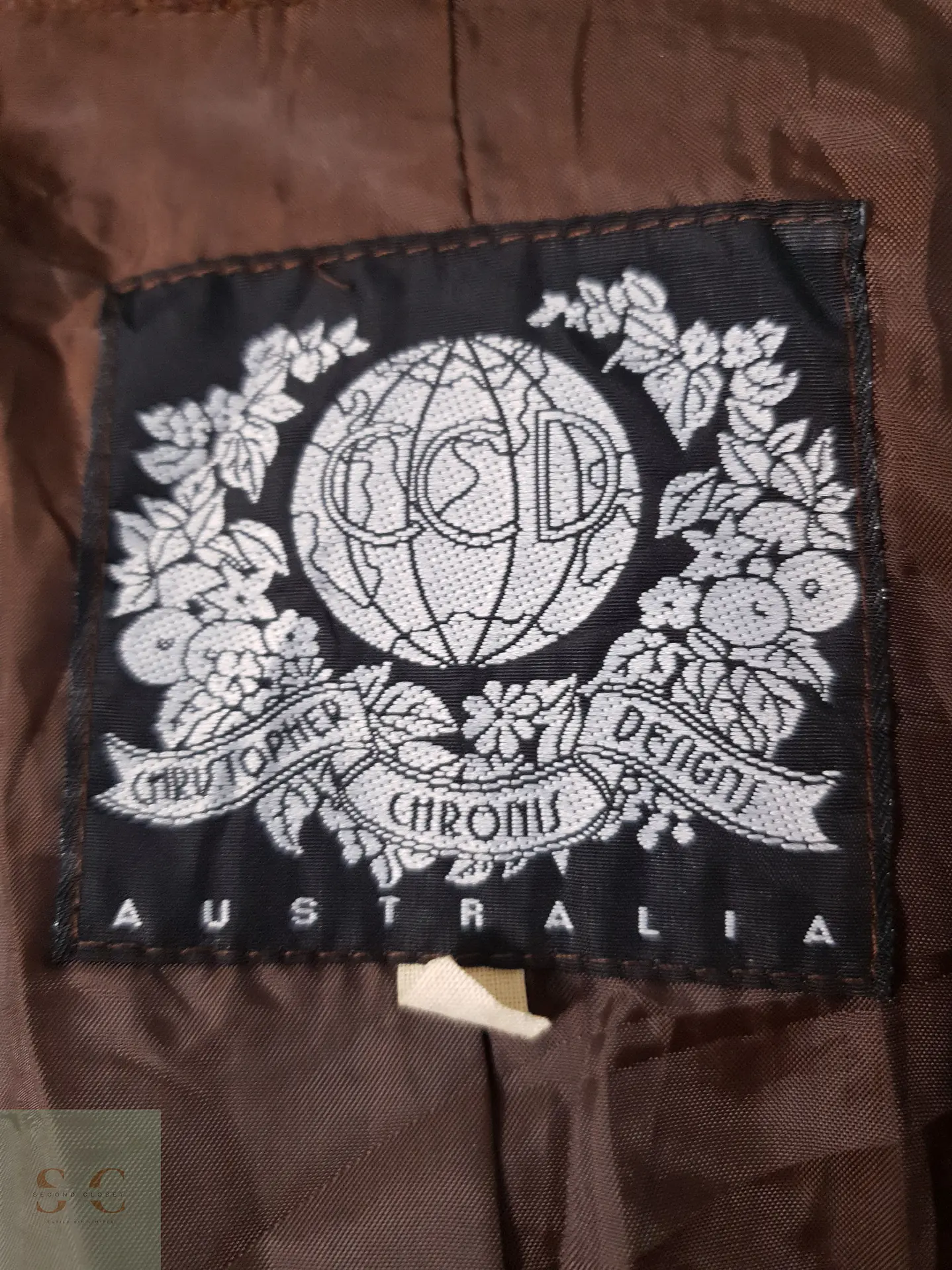 Blazer Mujer Australia Café Talla M 5