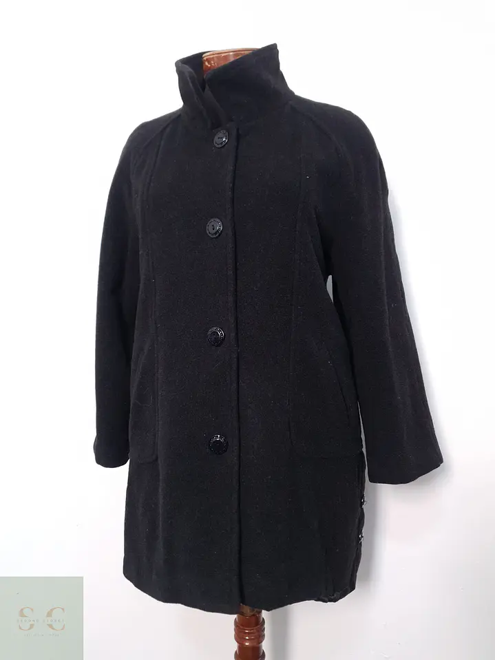 Abrigo Mujer Lana Marengo Talla XL 1