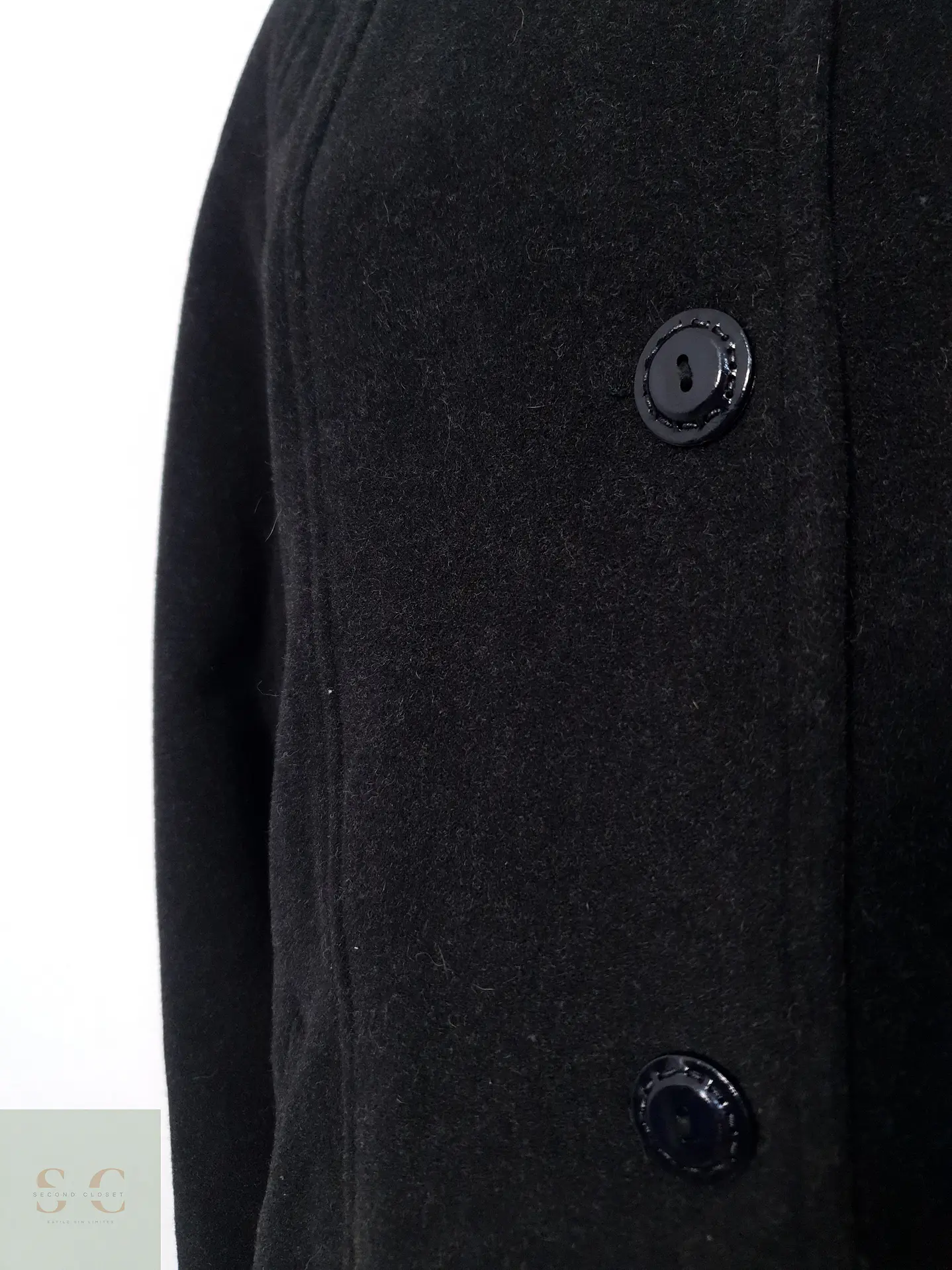 Abrigo Mujer Lana Marengo Talla XL 6