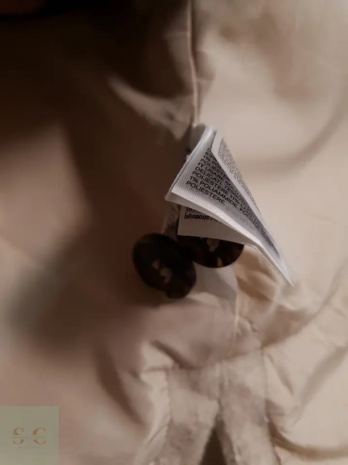 Abrigo Mujer H&M Beige Talla XL 6