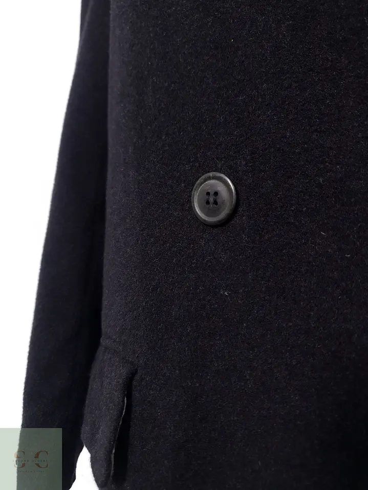 Abrigo Mujer Rosner Lana Virgen y Cashmere Negro Talla XL 10