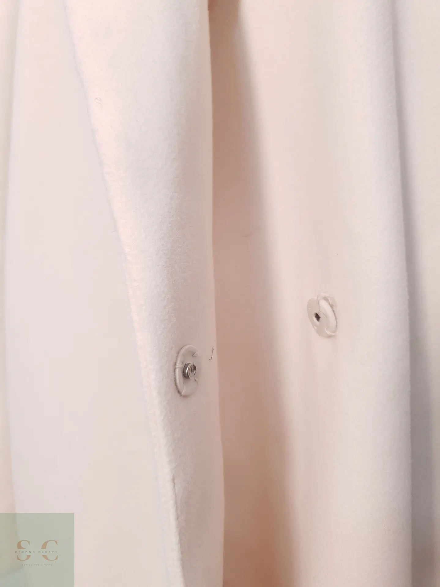 Abrigo Mujer H&M Crudo Talla XXL 3