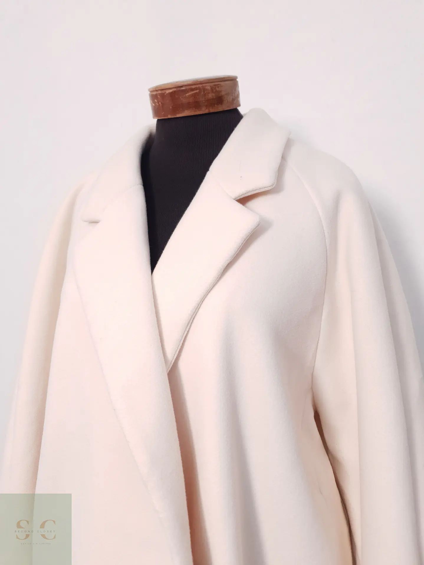 Abrigo Mujer H&M Crudo Talla XXL 6